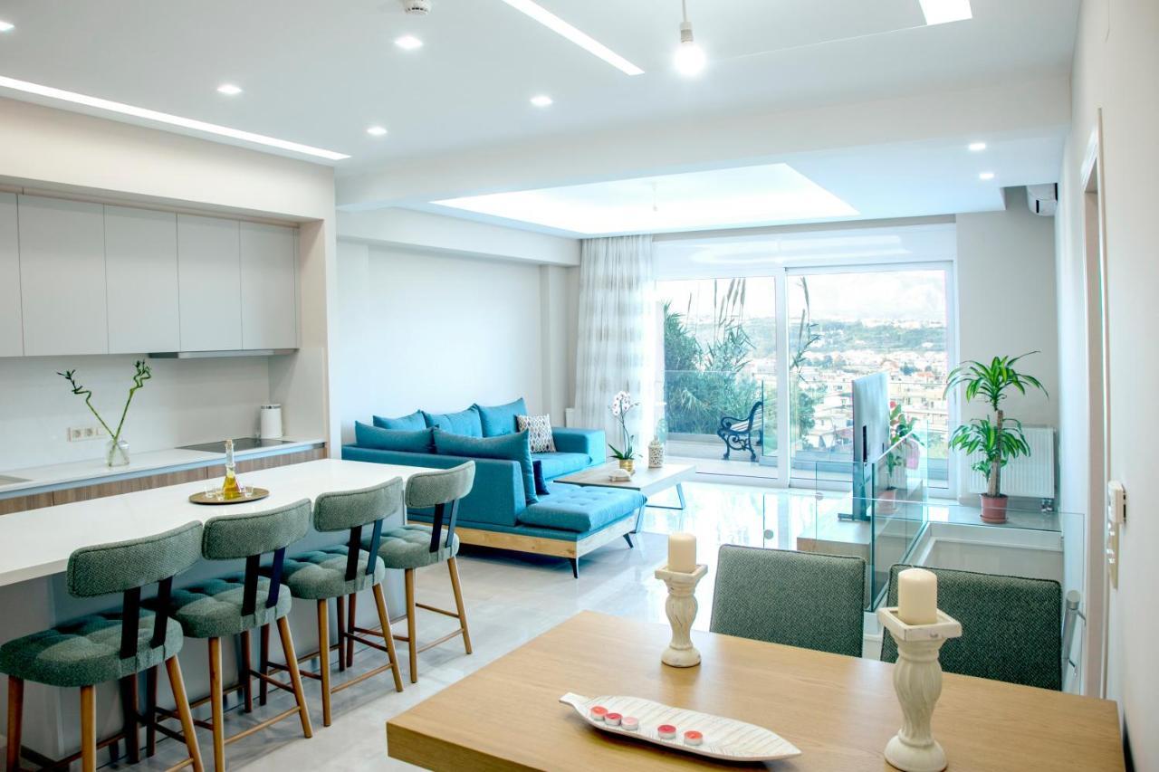 Appartement Stylist House With Amazing View à Héraklion Extérieur photo