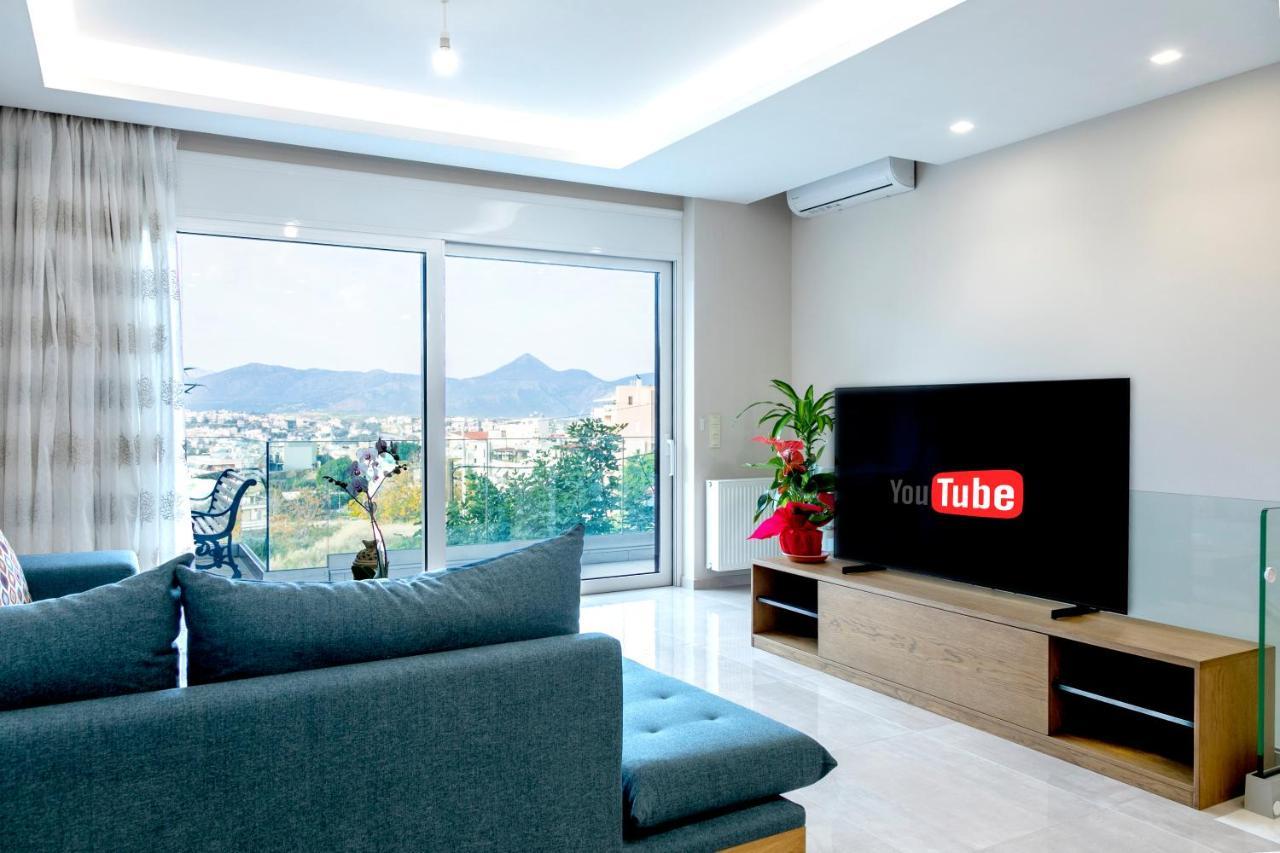 Appartement Stylist House With Amazing View à Héraklion Extérieur photo